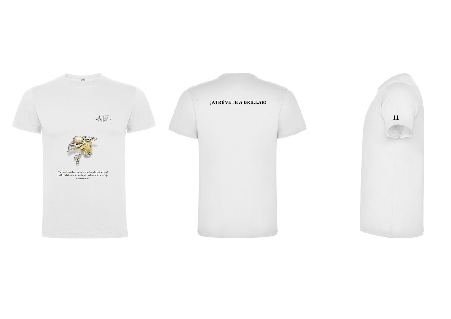Camiseta "Anillo reflejo"