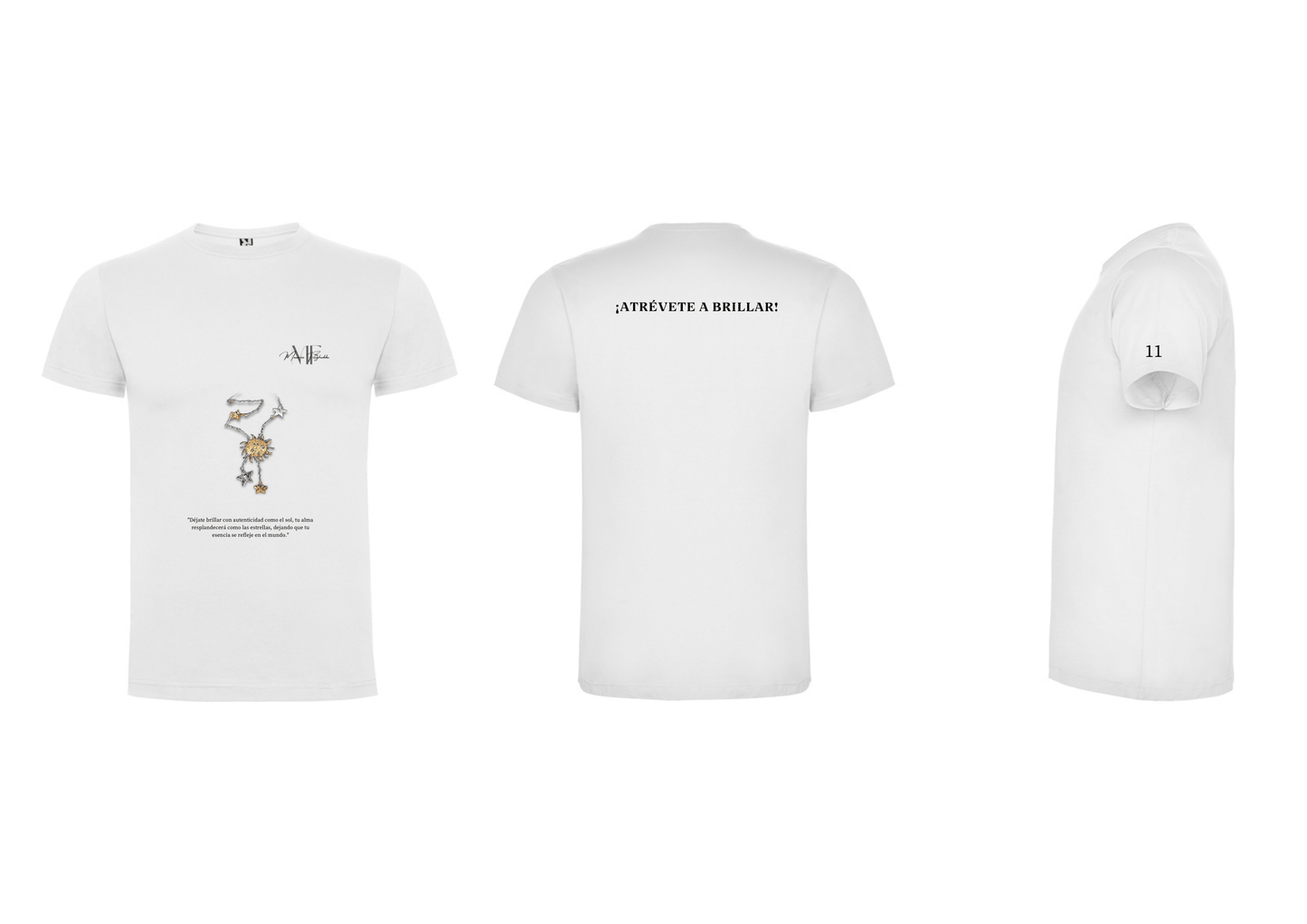 Camiseta "Sol y Estrellas"