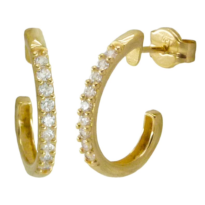 PENDIENTES ARO ZIRCONITAS Cod. 750GR-4987CZ