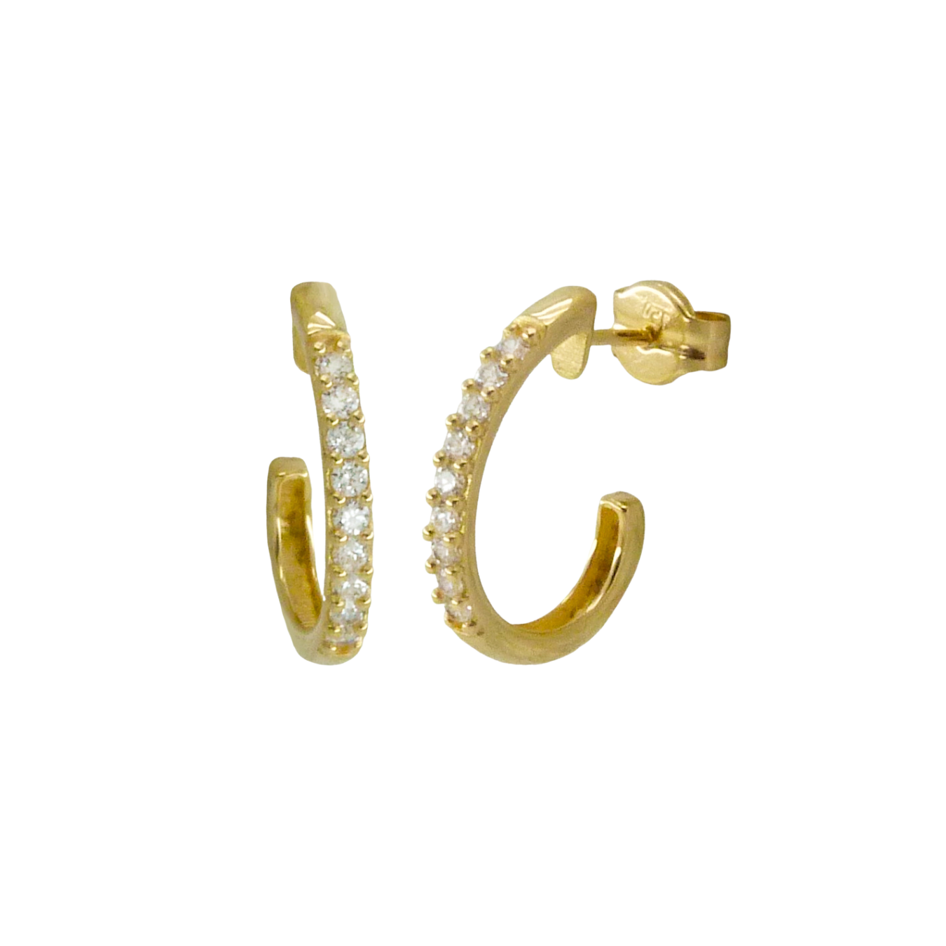 PENDIENTES ARO ZIRCONITAS Cod. 750GR-4987CZ