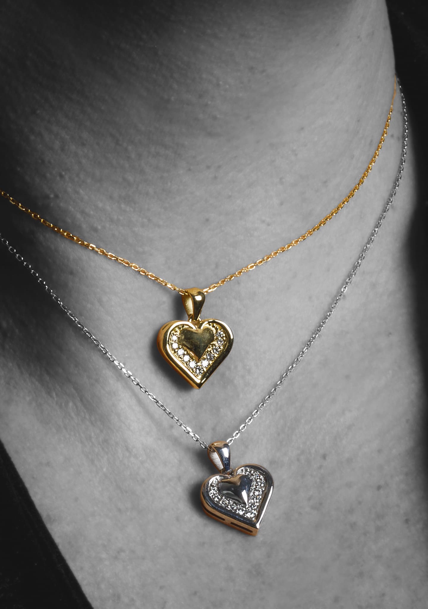 Colgante Union Oro Amarillo y Diamantes