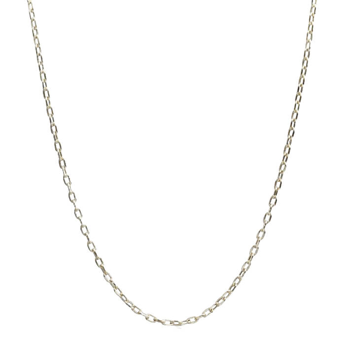 CADENA  ORO BLANCO Cod. 750GR-100B