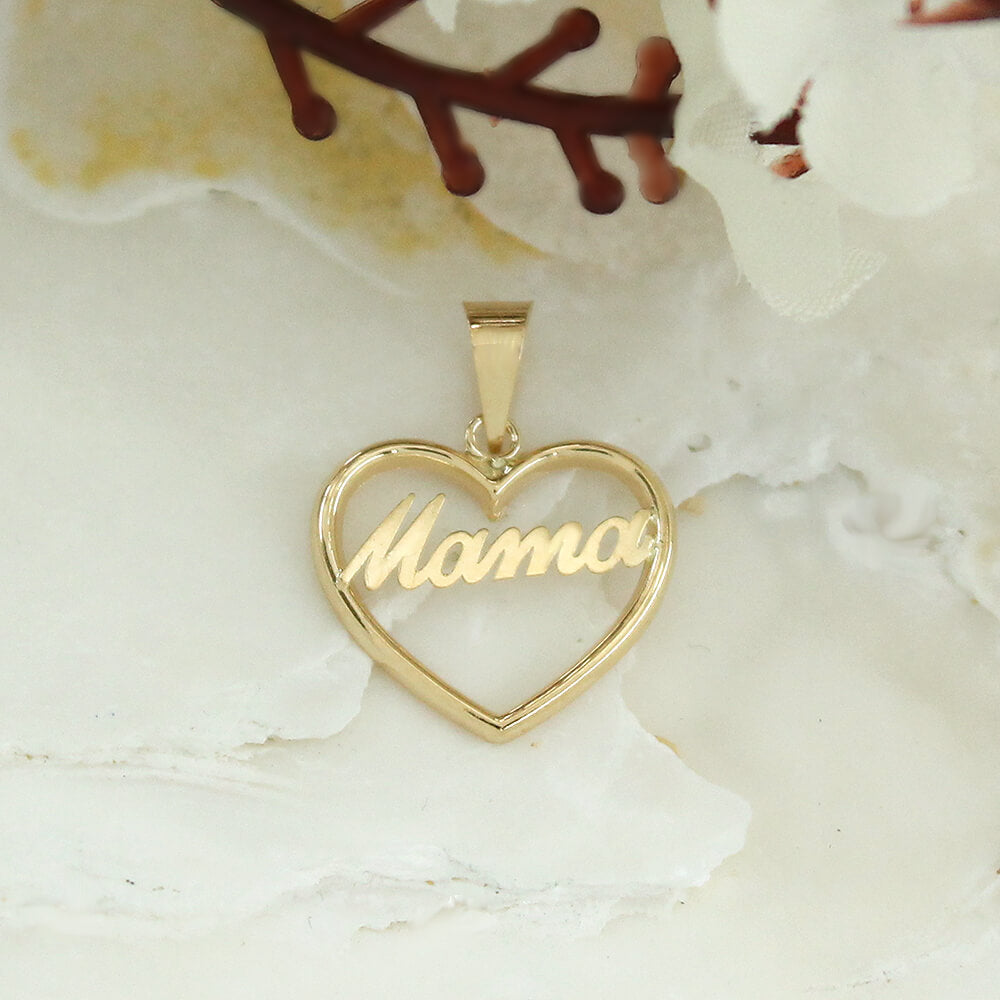 COLGANTE CORAZÓN MAMÁ Cod. 750GR-5038
