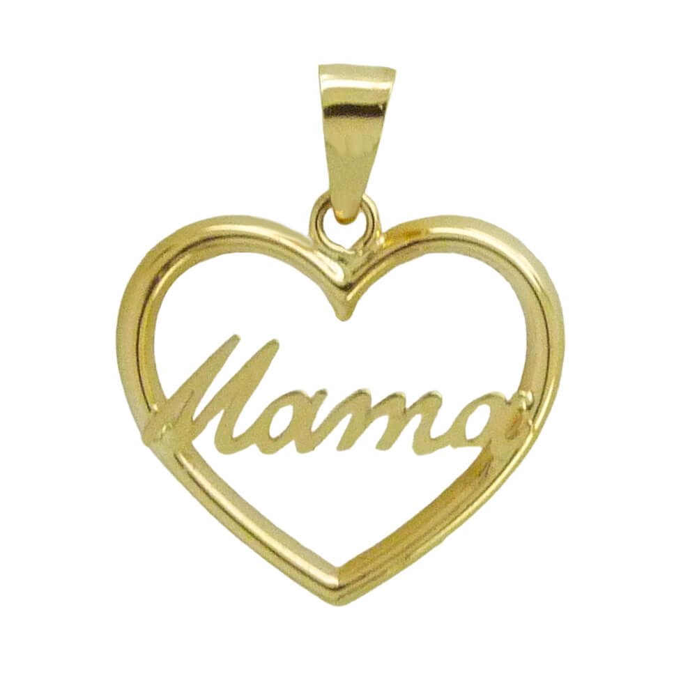 COLGANTE CORAZÓN MAMÁ Cod. 750GR-5038