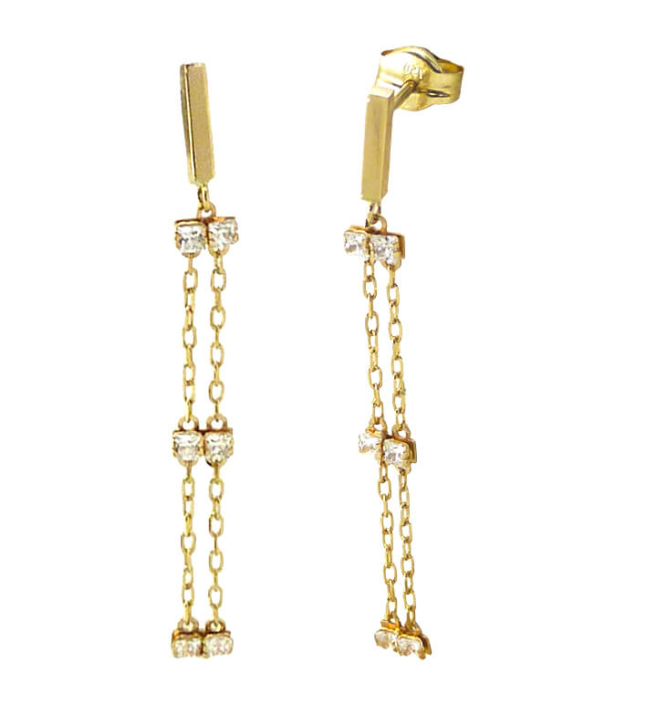 PENDIENTES ZIRCONITA Cod. 750GR-5388